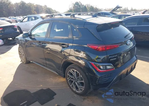 2023 Hyundai Kona N Line z USA, uszkodzony, nr VIN KM8K33A3XPU932683